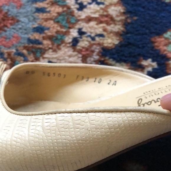 Salvatore Ferragamo • Slip-On Mule Heels - Picture 5 of 6